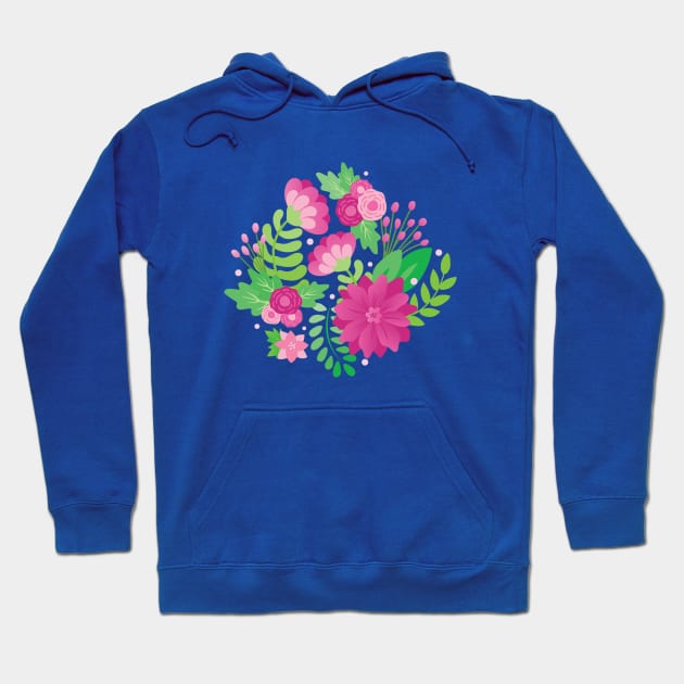 Pink flowers Hoodie by ninocflores